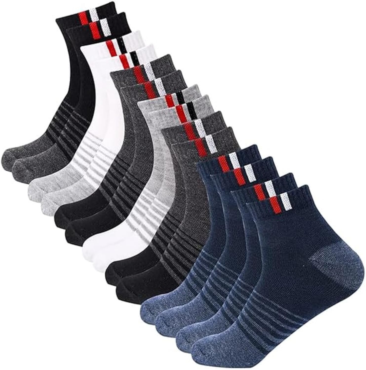 Multicolor Ankle Length Socks for Men