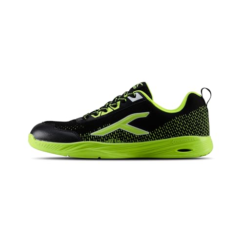Hundred Men Court Flyer Non-Marking Badminton Shoes | Indoor Court Shoes for Badminton & Indoor Sports | Lightweight, Breathable, Cushioned, Durable & Comfortable