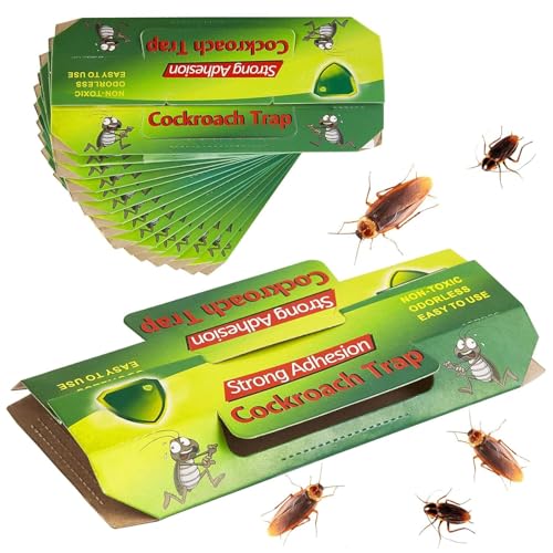 Cockroach Trap |Eco-Friendly, Non-Toxic| Pesticide Free Sticky Glue Traps for Effective Cockroach Control |Best use for Kitchen, Room, Home (5 Trap)