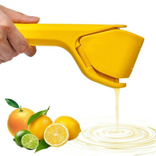 GREECHO Lemon Squeezer, Hand Lemon Squeezer, Easy-to-Use, Very Sturdy, Lemon Juicer, Lemon Juicer Squeezer to Squeeze Lemons, Multicolour
