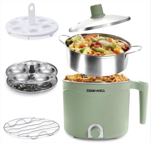 Cookwell Multipurpose Cook Kettle 600W (Green Steel)