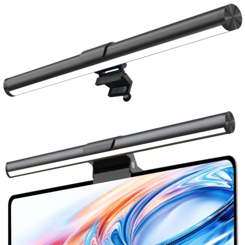 30 CM Monitor LED Light Bar | USB Powered Laptop Screen Light with Eye-Care Illumination | 3 Color Modes Settings | Stepless Dimming | No Glare Lamp for Office, Study,… | See More