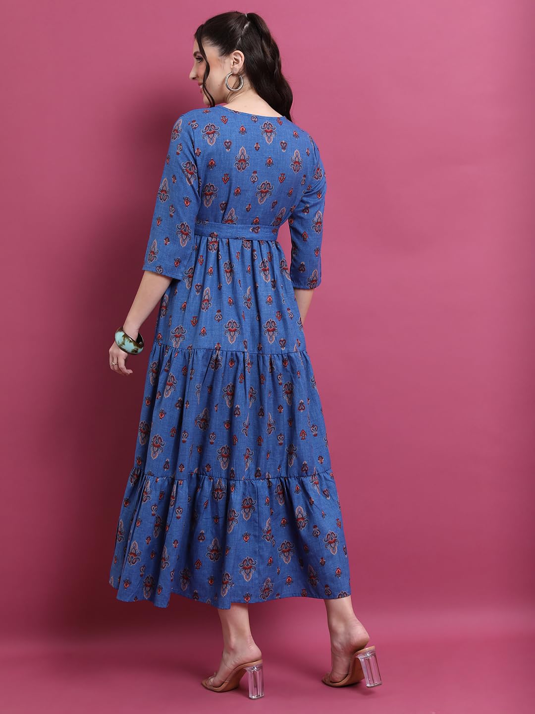 Vishudh Women's Casual Dress | Comfortable Everyday Wear for All Occasions | Chic & Versatile Fashion for Women