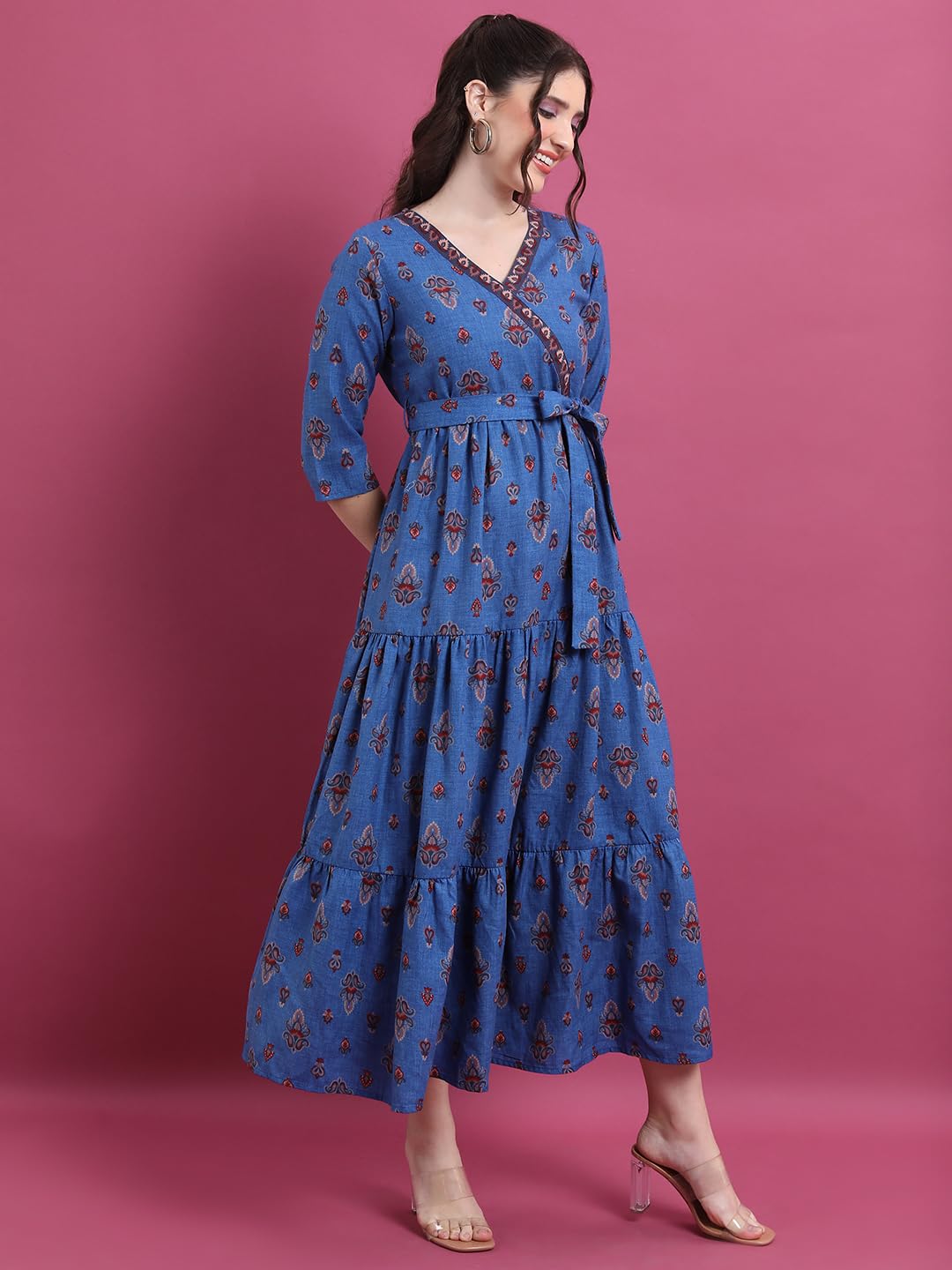 Vishudh Women's Casual Dress | Comfortable Everyday Wear for All Occasions | Chic & Versatile Fashion for Women